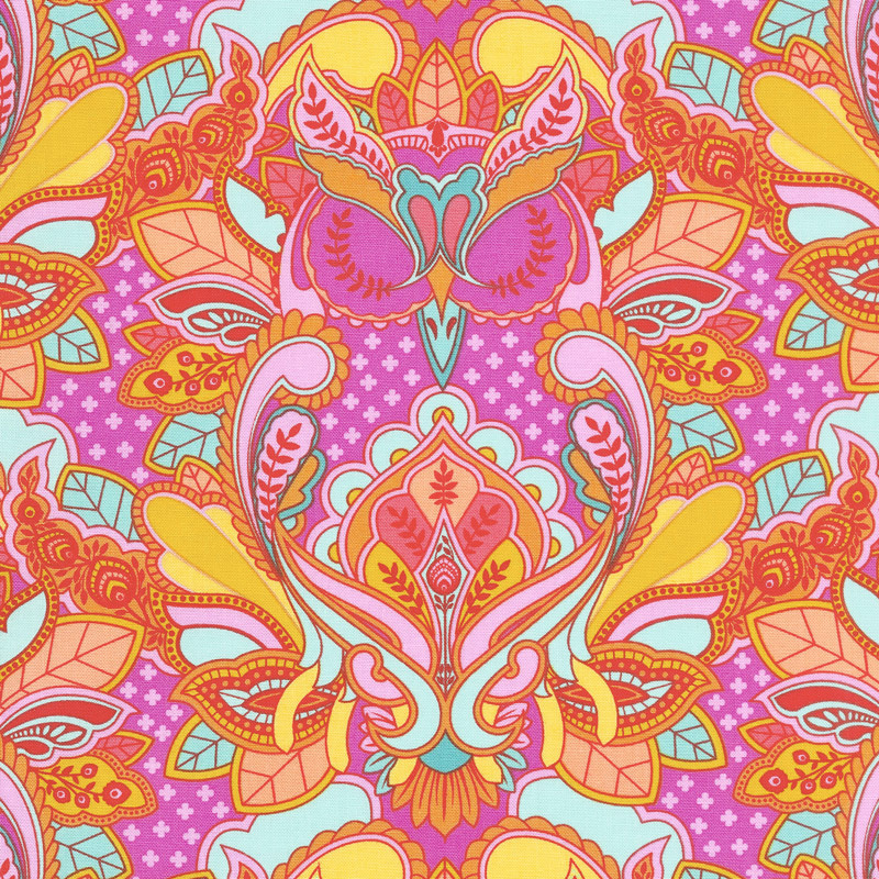 Tula Pink's All Stars - Owl Peony Yardage