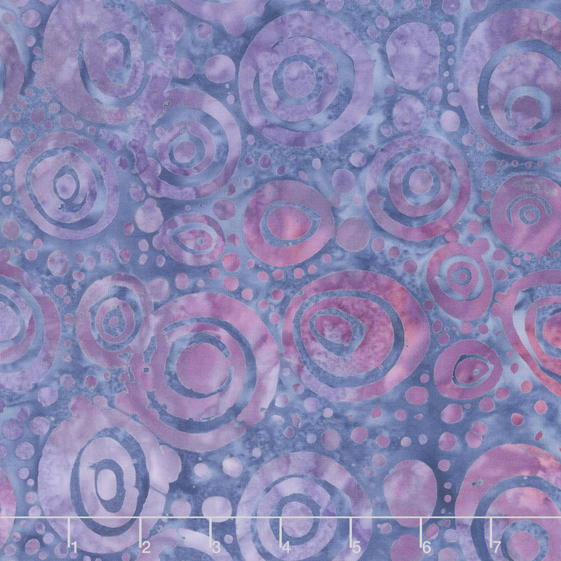 Soul Song Batiks - Circles Sweet Pea Yardage