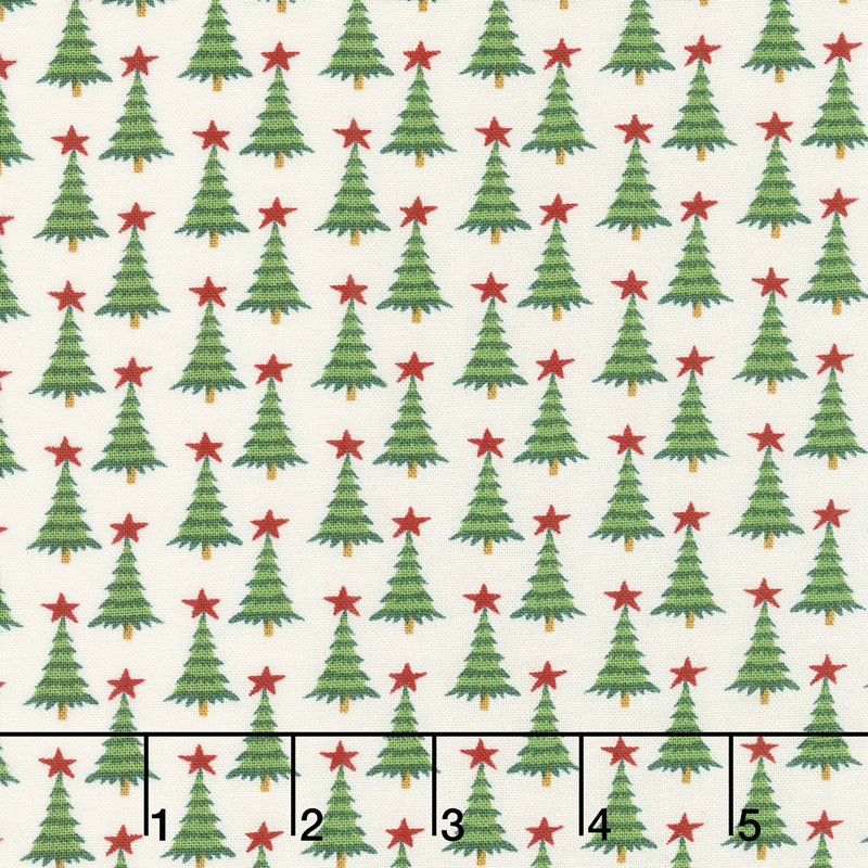 Kringle and Claus - Pine Valley Snow Yardage