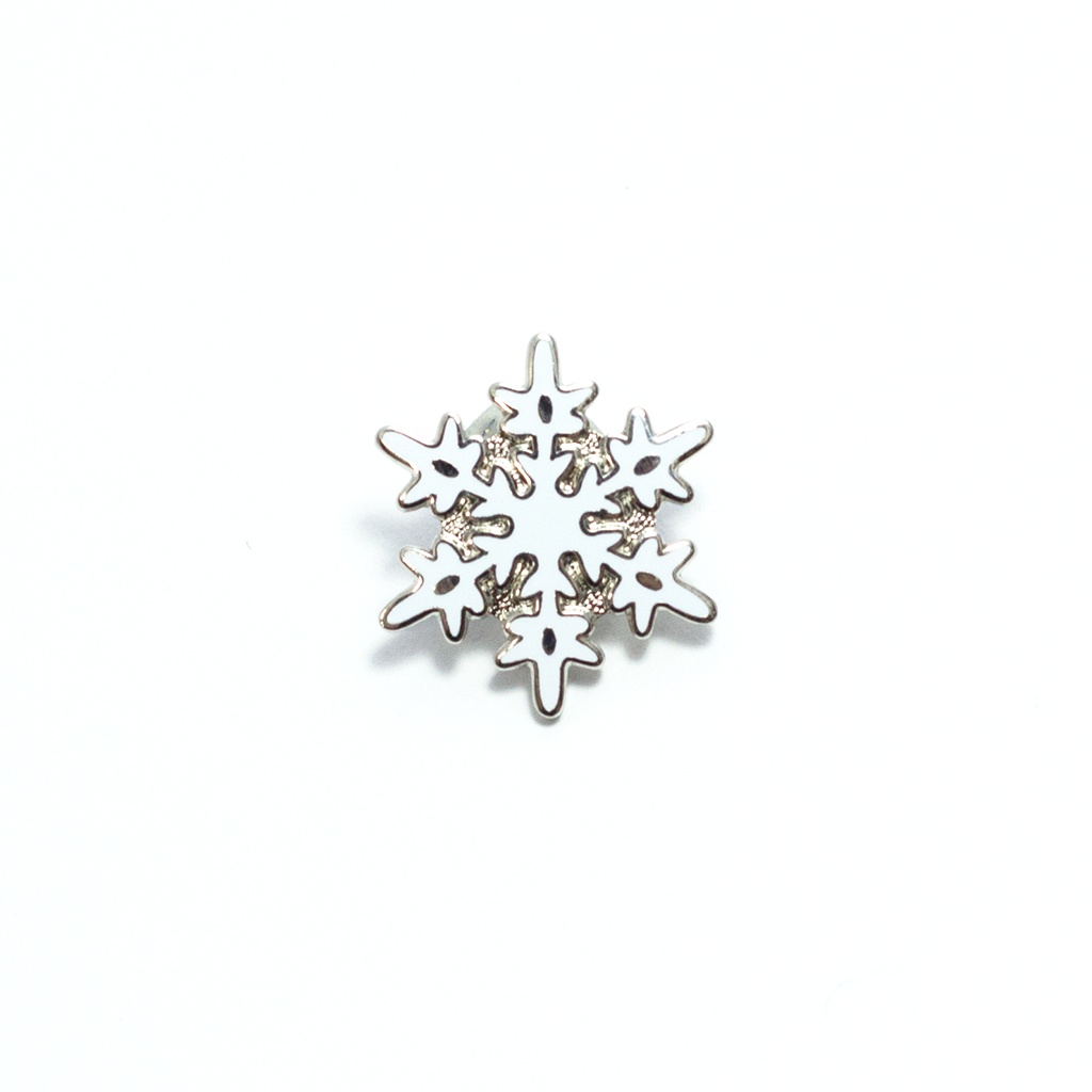 Snowflake Pin by Pin Peddlers