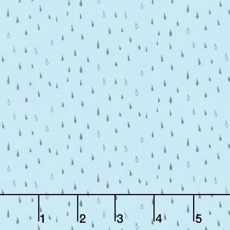 Abbie - Raindrop Aqua Yardage