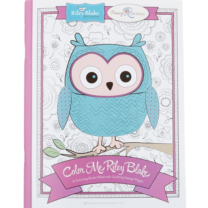 Color Me Riley Blake Coloring Book