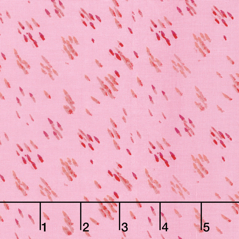 Enchanted Forest - Quill Pink Yardage