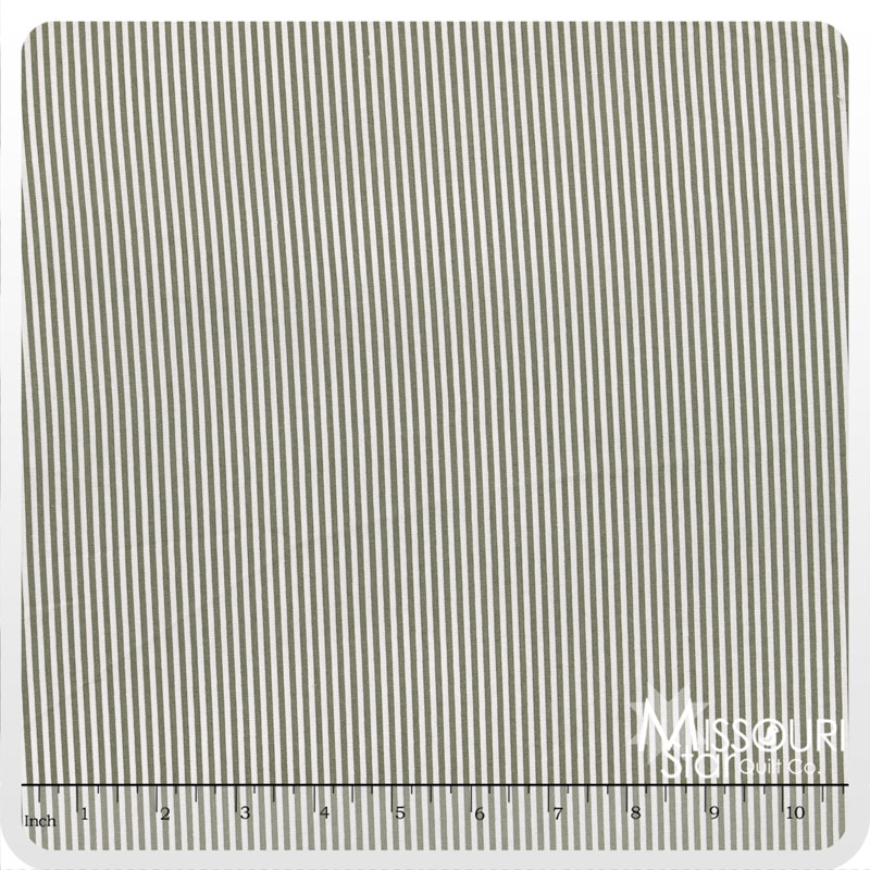Lost and Found 2 - Stripe Gray Yardage