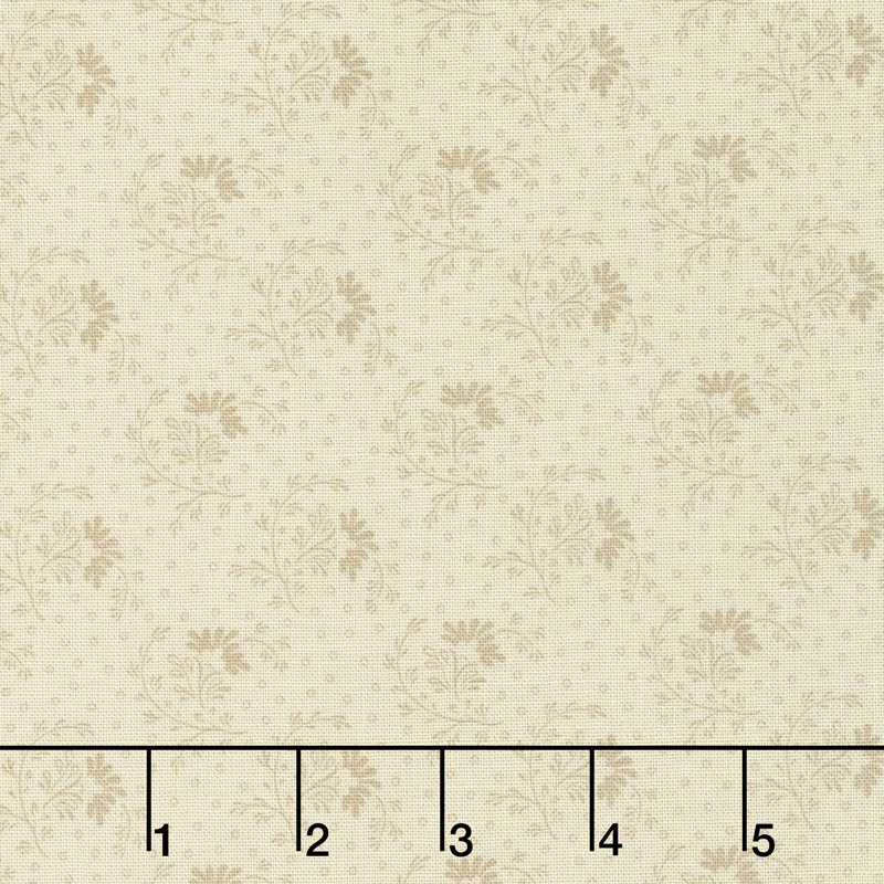 Mrs. Miller's Apprentice - Window Box Flowers Cream Yardage