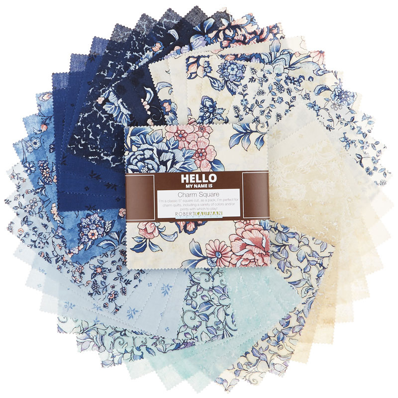 Calista Cobalt Pearlized Charm Pack