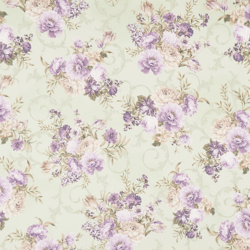 Meredith - Flowers Green Yardage