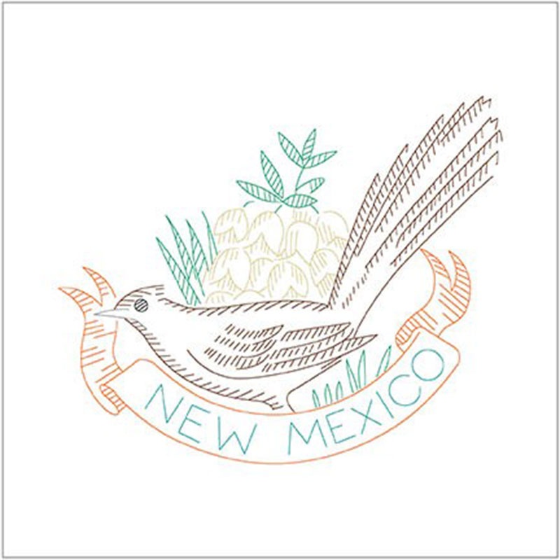 Birds of Liberty - New Mexico Digitally Printed Panel
