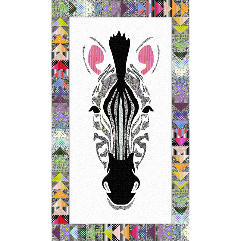 Zebra Stripes Laser Cut Quilt Kit