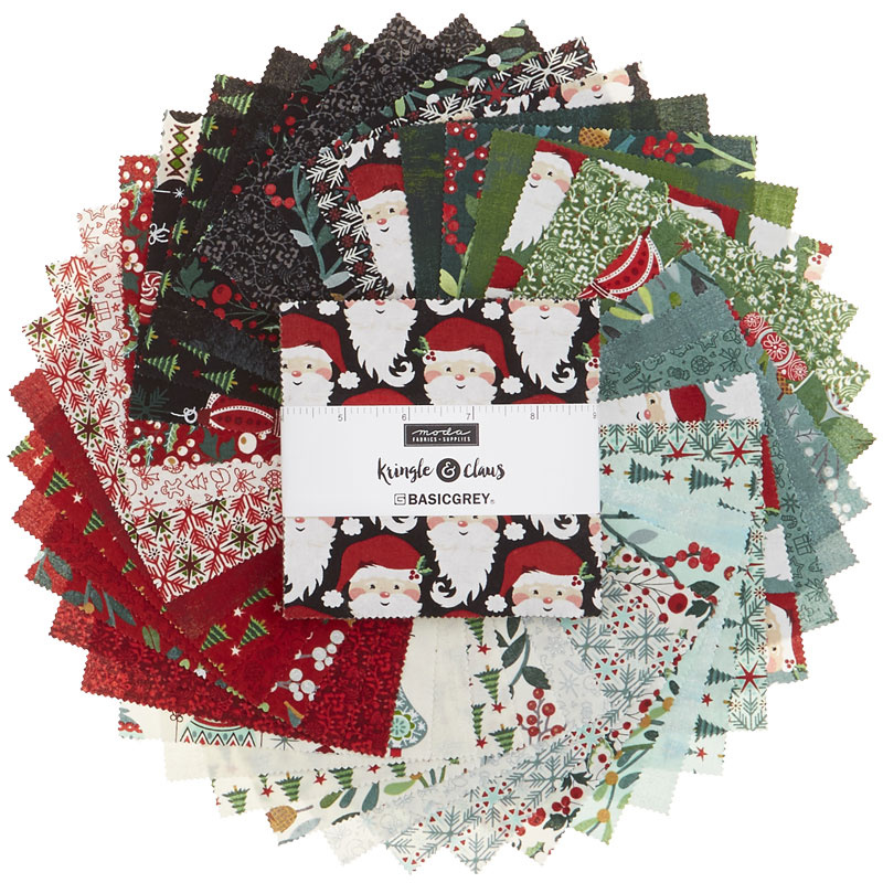 Kringle and Claus Charm Pack