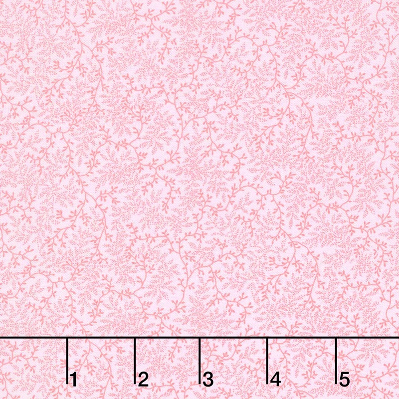 Quilt Backs Delicate Vines Pink 108" Wide Backing Benartex Fabrics