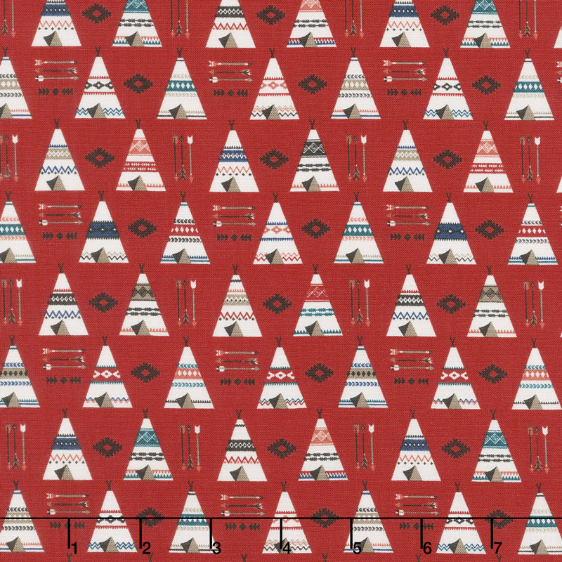 High Adventure 2 - Teepee Red Yardage