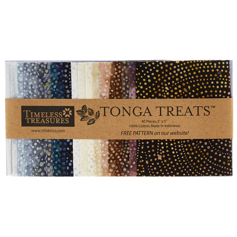 Tonga Treats Batiks - Colorwheel Earth Minis