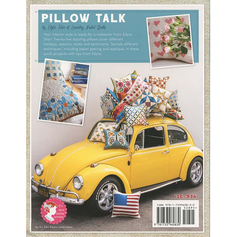 Pillow Talk Book Edyta Sitar of Laundry Basket Quilts It's Se...