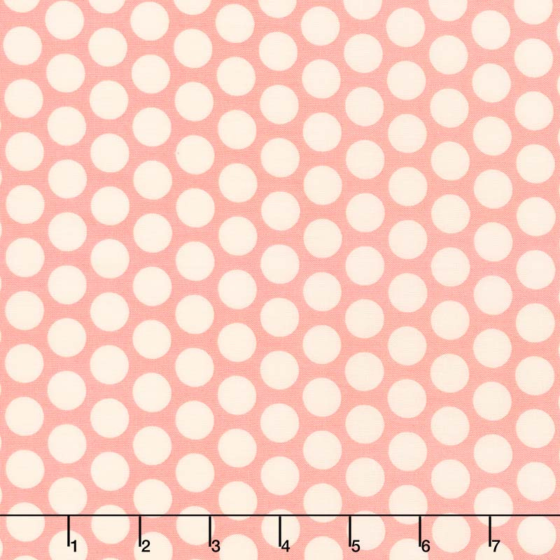 Anna - Spots Pink Yardage