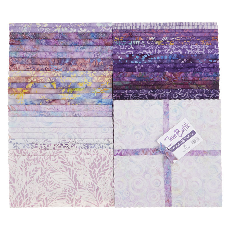 Java Batiks Favorites Purples 10