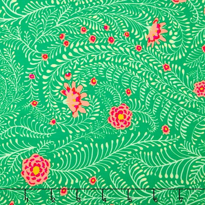 Kaffe Collective Spring 2017 - Shade Ferns Green Yardage