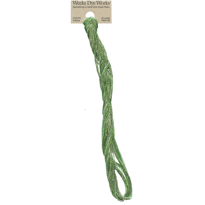 Weeks Dye Works Pearl Cotton #5 - Cactus