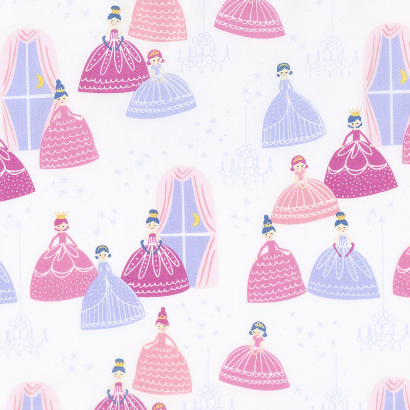 Once Upon a Time - Grand Ball White Yardage