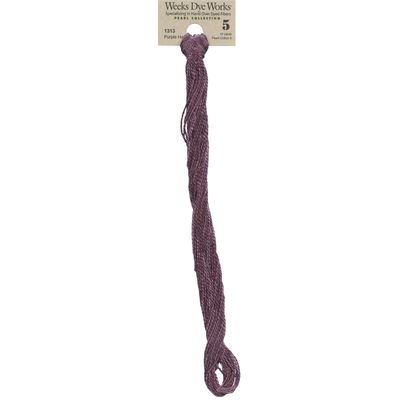 Weeks Dye Works Pearl Cotton #5 - Purple Haze