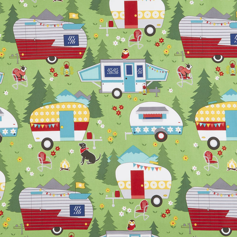 Gone Glamping! - Scenic Green Yardage