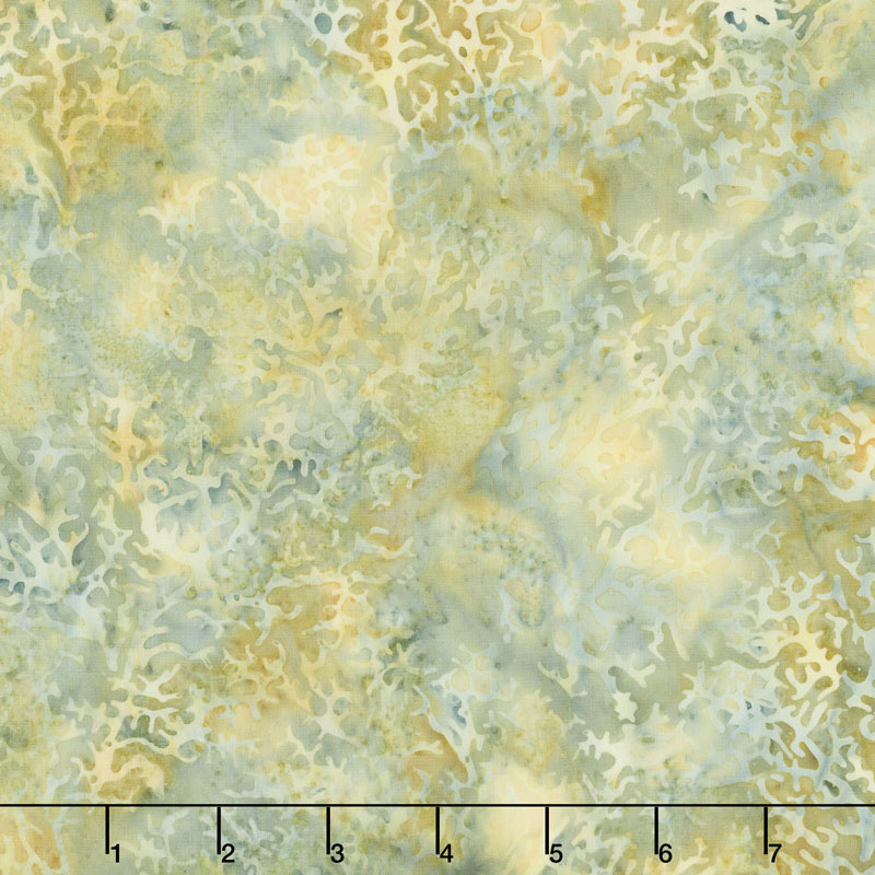 Sand Bar Batiks - Coral Cactus Yardage