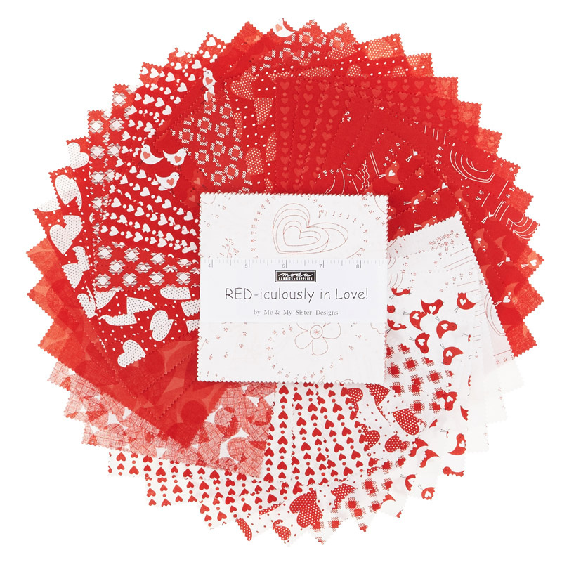 Red-iculously in Love Charm Pack