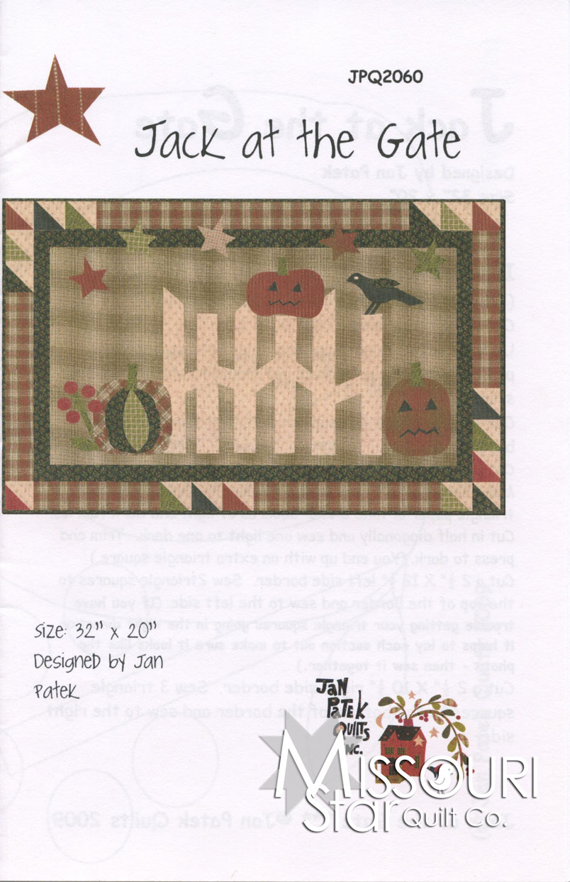Jack at the Gate Quilt Pattern