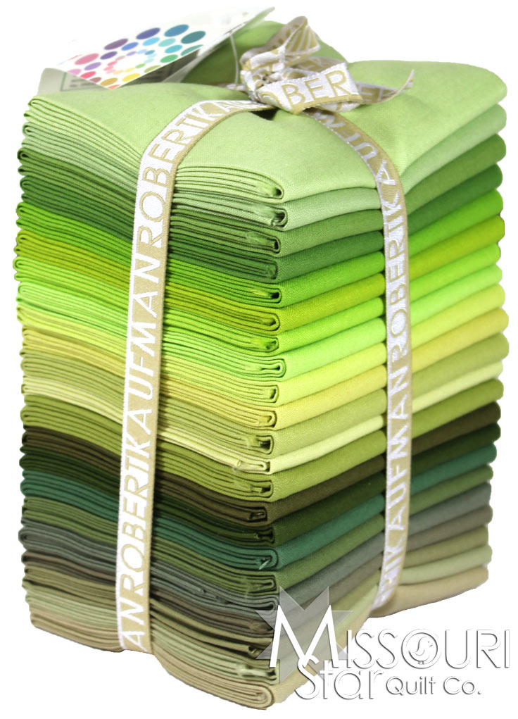 Kona Cotton Solids Sweet Peas Colorstory Fat Quarter Bundle Robert