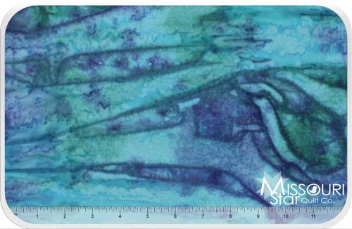 Mystic Batik - Sea Mist Turquoise Yardage