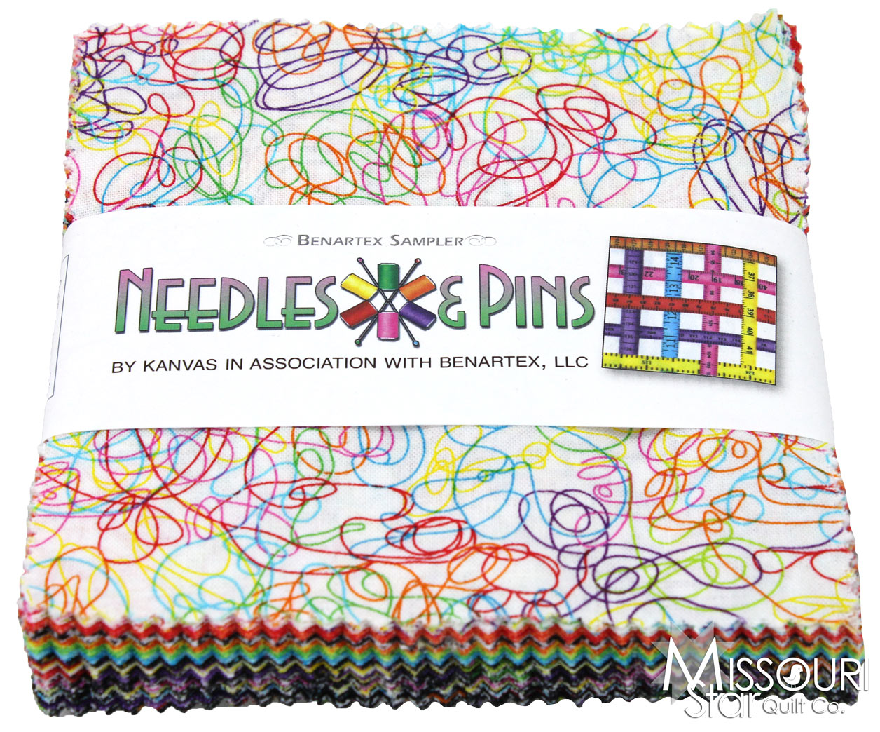 Needles and Pins Charm Pack Kanvas Studio Benartex