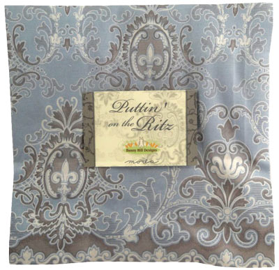 Puttin' On The Ritz - Blue Layer Cake