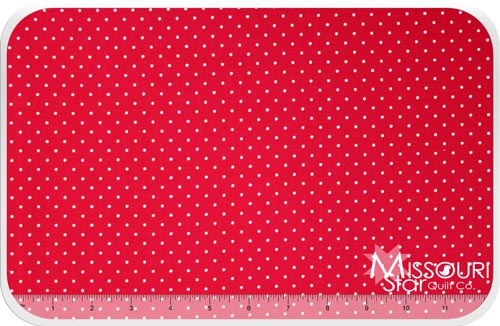 Sweet Shoppe - Little Dot Red/White Yardage