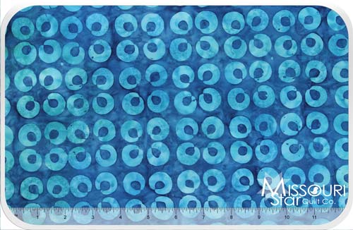 Tidepool Batiks - Dots Ocean Yardage