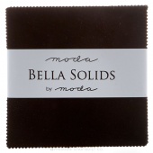 Bella Solids Black Charm Pack