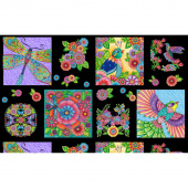 Rainbow Flight - Birds Craft Multi Panel