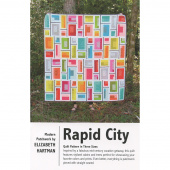 Rapid City Elizabeth Hartman fun modern pieced quilt PATTERN