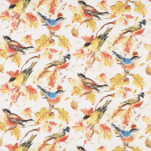 Forest Dance - Birds Allover Cream Yardage