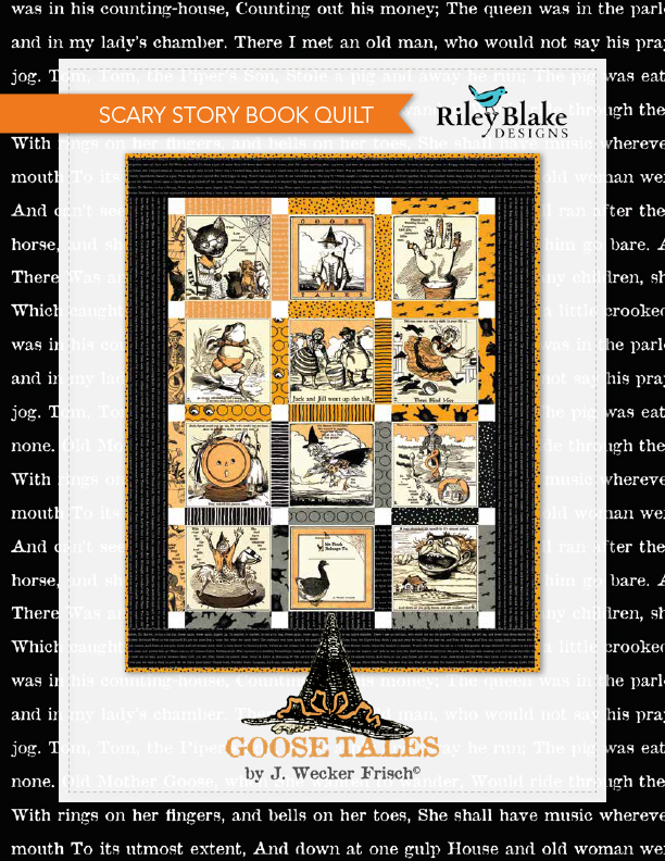 Scary Story Book Quilt