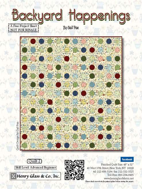 Backyard Happenings Quilt 2