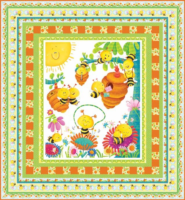 Busy Bees Quilt 1