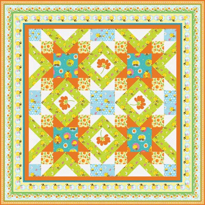 Busy Bees Quilt 2