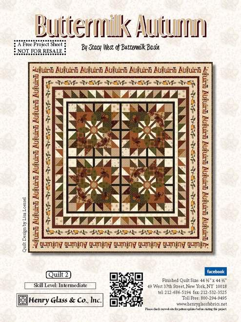 Buttermilk Autumn Quilt #2
