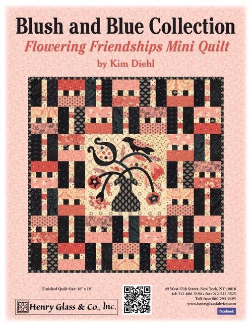 Flowering Friendships Mini Quilt