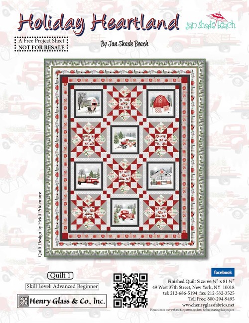 Holiday Heartland Quilt 1