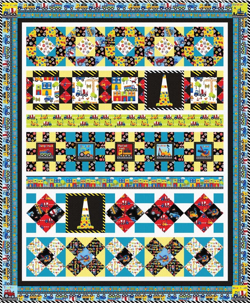 My Favorite Trucks Quilt