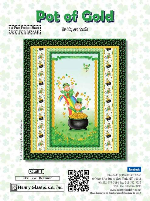 Pot of Gold Quilt 1