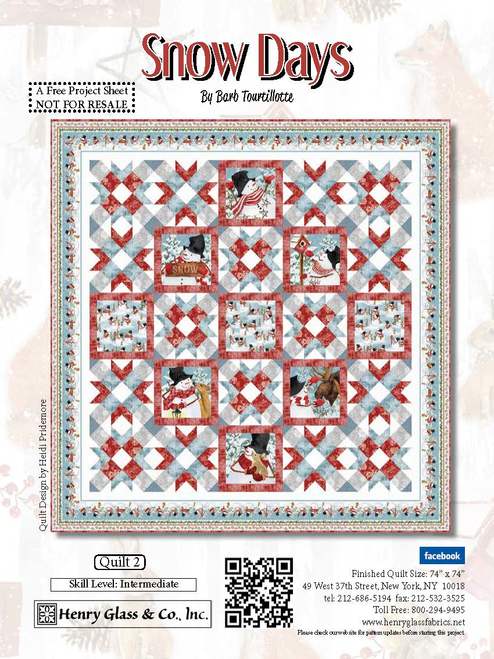 Snow Days Quilt #2