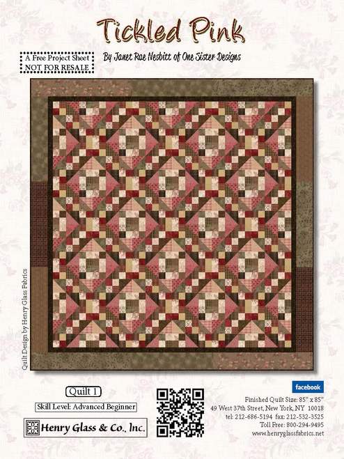 Tickled Pink Quilt 1