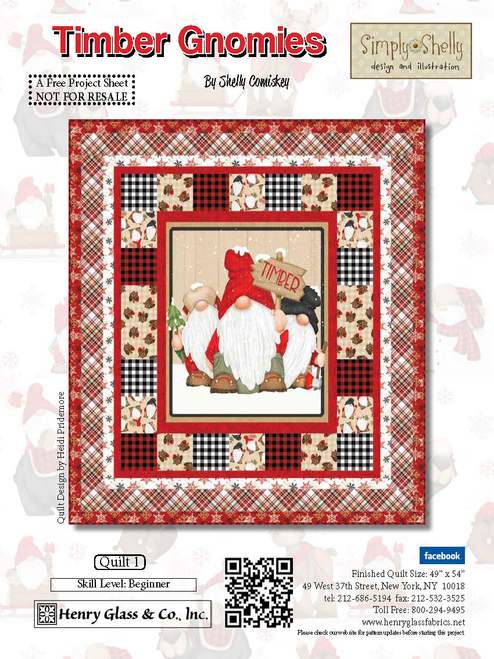 Timber Gnomies Quilt 1